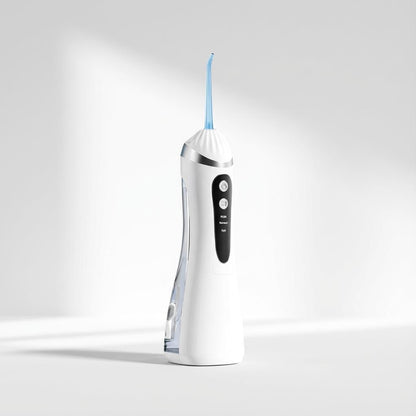 AquaSmile Portable Water Flosser — Gentle Deep Clean for Teeth & Gums in 60 seconds — No Painful Floss